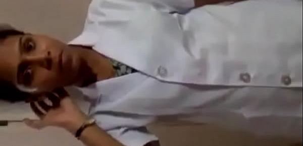  Indian nurse showing her asset to duty doctor - XVIDEOS com